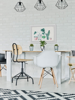 "Tropical Plants" Framed Painting Print, 18"x12"