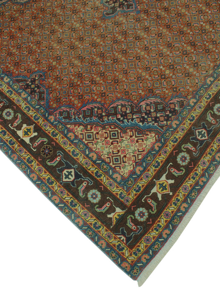 Semi-Antique Noorahme Rust Rug