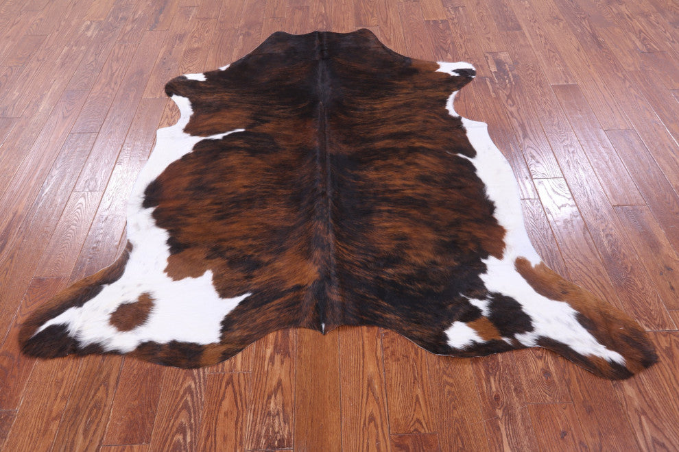 Brindle Natural Cowhide Rug 6' 1" X 6' 4" C1898