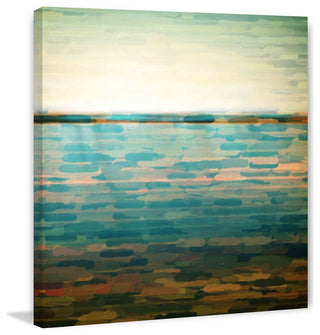 "Ormond Beach" Print on Canvas, 18"x18"