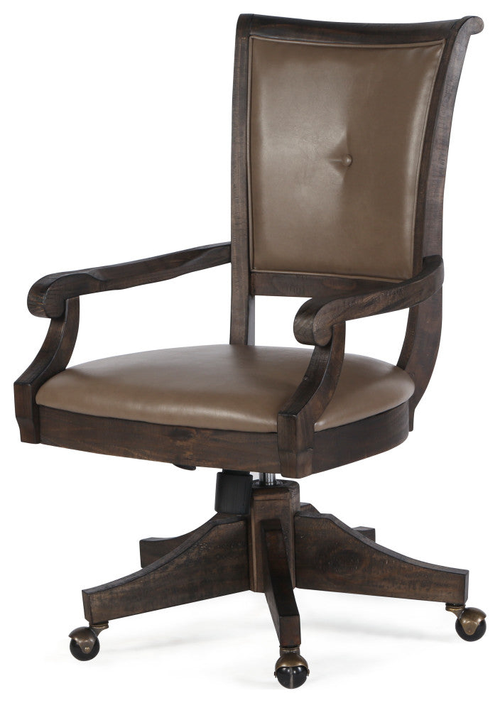 Fully Upholstered Swivel Chair