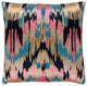 Ara Pillow, Bright Pink, 22"x22", Polyester Insert