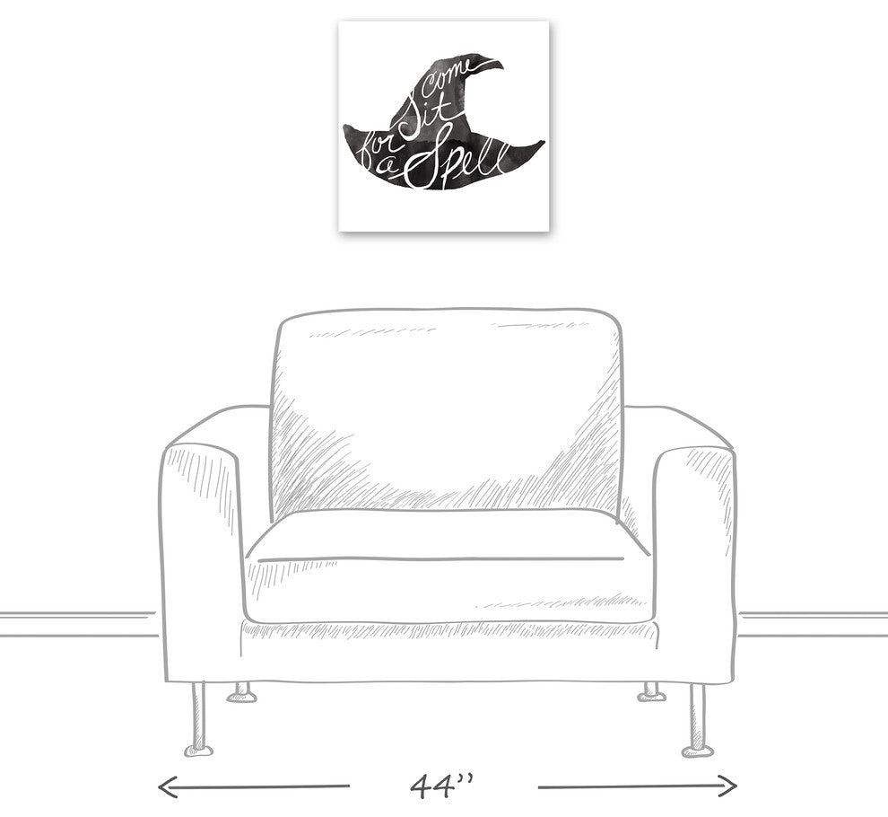 Come Sit for a Spell 16"x16" Canvas Wall Art