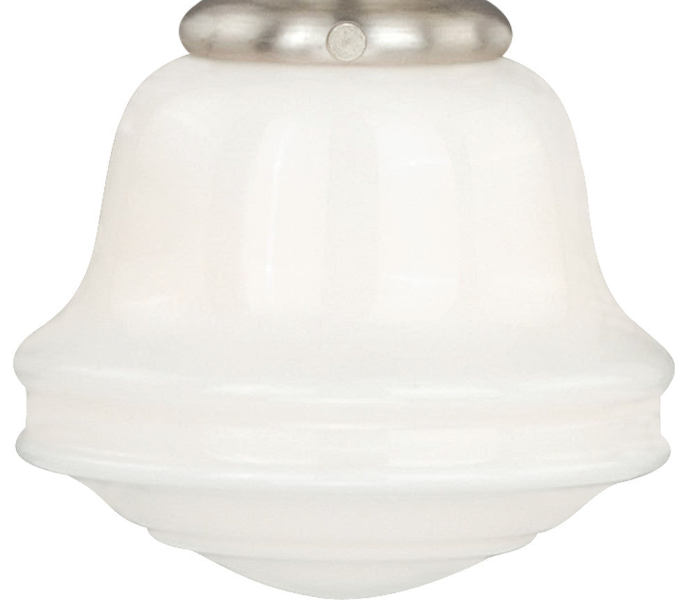 Vaxcel Huntley Mini Pendant, Satin Nickel, 6.75"