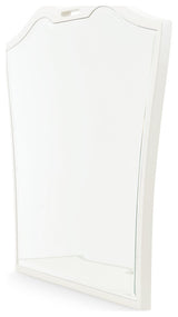 La Marisia Dresser Mirror, Creamy Pearl