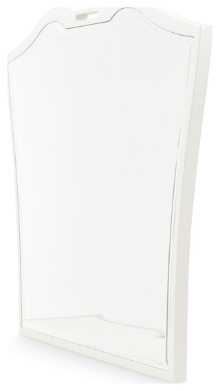 La Marisia Dresser Mirror, Creamy Pearl