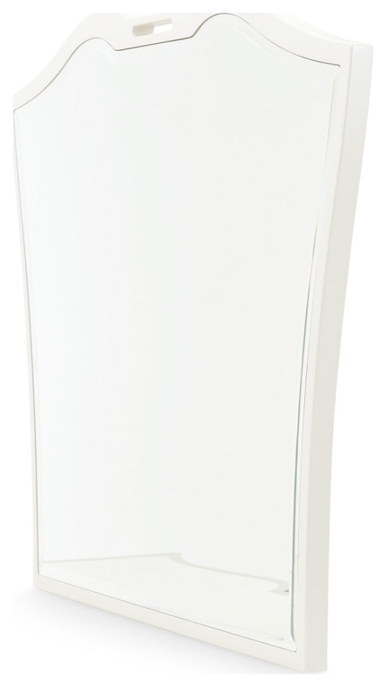 La Marisia Dresser Mirror, Creamy Pearl