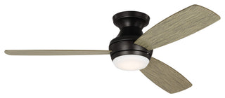 Ikon Hugger LED 52" Ceiling Fan, Aged Pewter