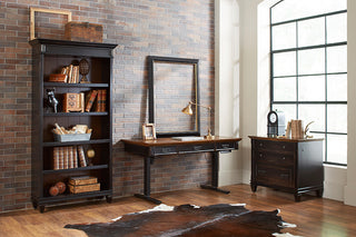 Hartford Wood Electric Sit Stand Desk