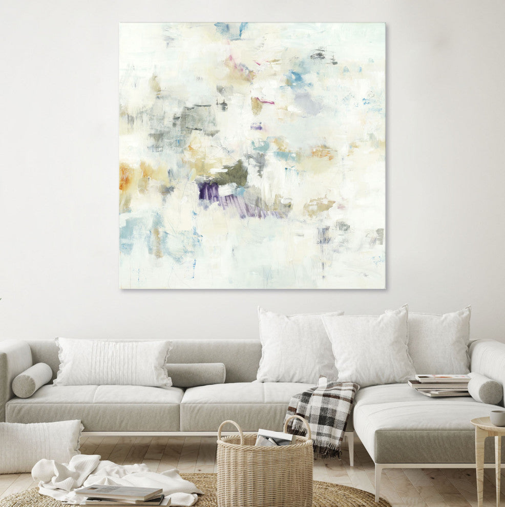 Off the Wall - 54 x 54 by Lisa Ridgers