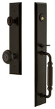 Fifth Avenue 1-Piece Dummy Handleset, F Grip and Parthenon Knob, 849581