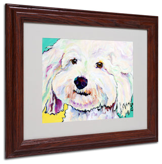 'Buttons' Matted Framed Canvas Art by Pat Saunders-White