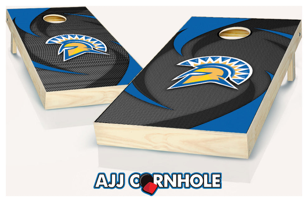 San Jose State Swoosh Cornhole Set