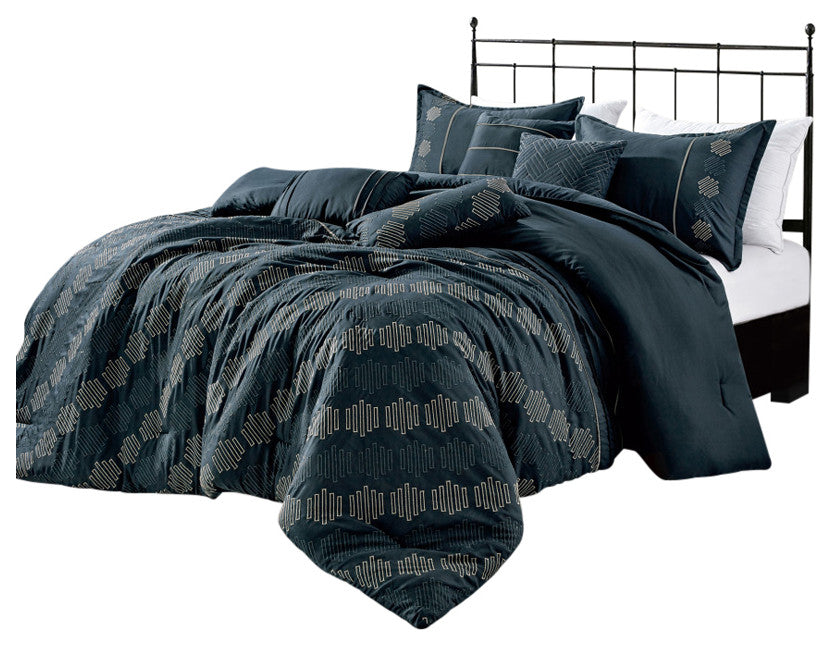 Eulanda7-Piece Comforter Set, King
