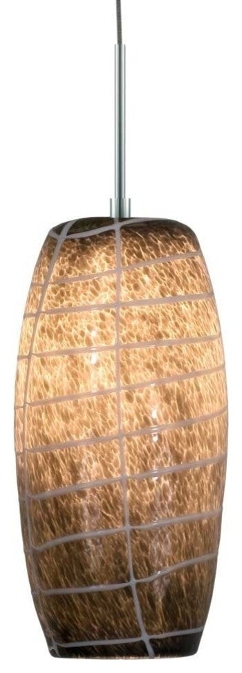 Light Low Voltage Pendant And Canopy Kit, Gray Bronze, Gray Chrome