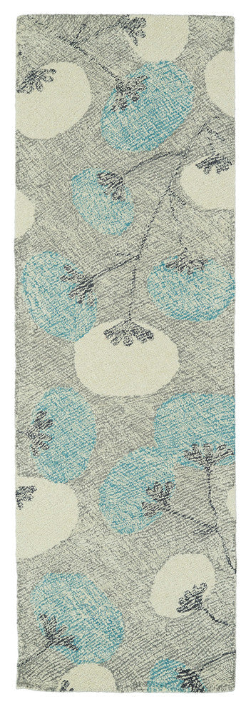 Kaleen Hand-Tufted Montage Collection Rug, 2'6"x8'
