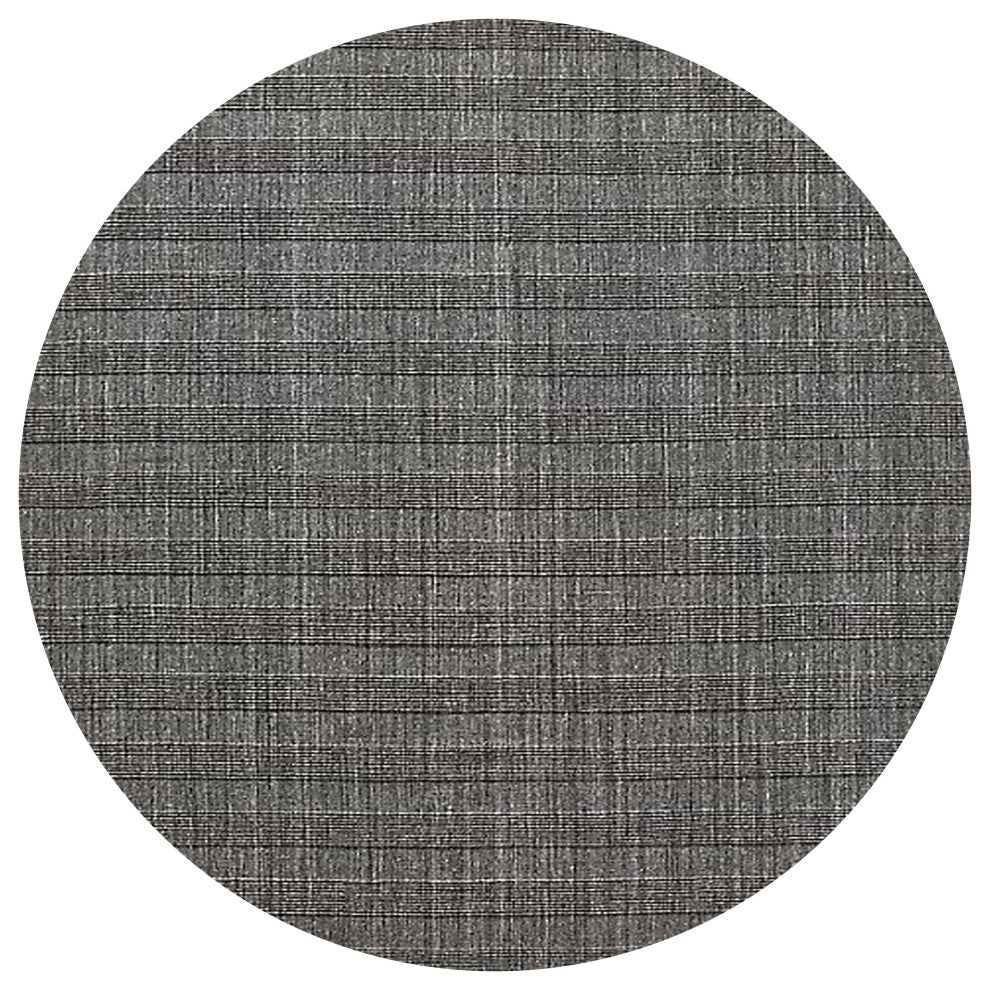 Ahgly Company Indoor Round Mid-Century Modern Area Rugs, 4' Round