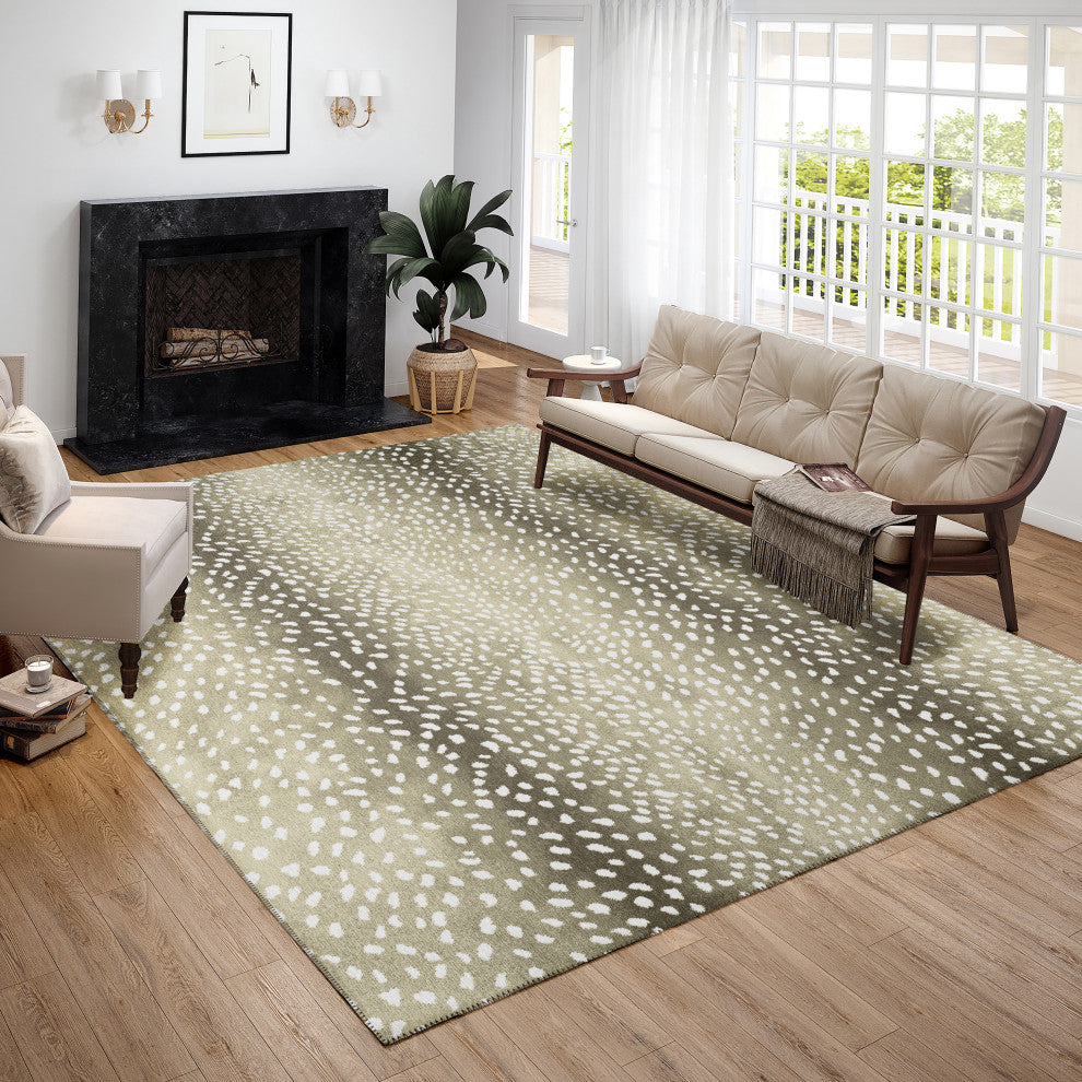 Dalyn Indoor/Outdoor Mali ML3 Stone Washable 2'3" x 7'6" Runner Rug