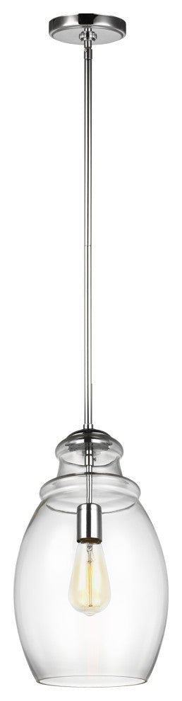 Marino 1-Light Pendant, Chrome