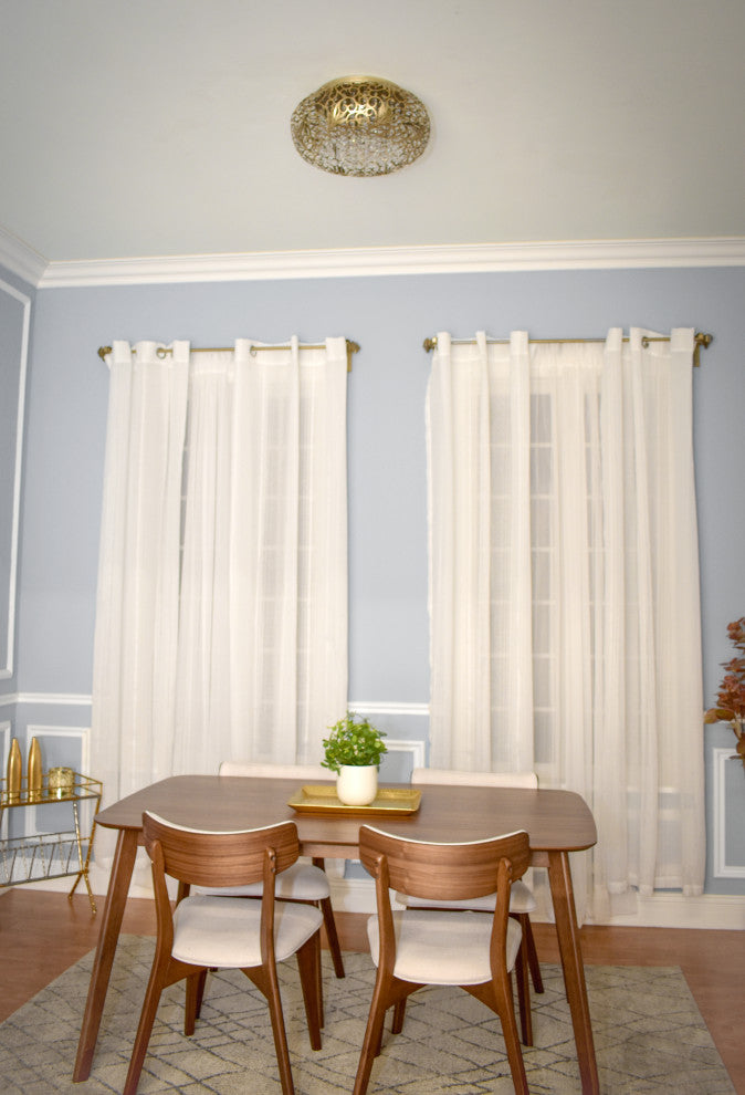 Maxim Arabesque Seven Light Flush Mount 24150BCGS
