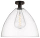Innovations 616-1F-OB-GBD-162 1 Light Semi-Flush Mount, Oil Rubbed Bronze
