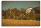 Canvas Wall Decor: Abandoned Barn - Aged Rural Landscape Photo, 24" X 36"