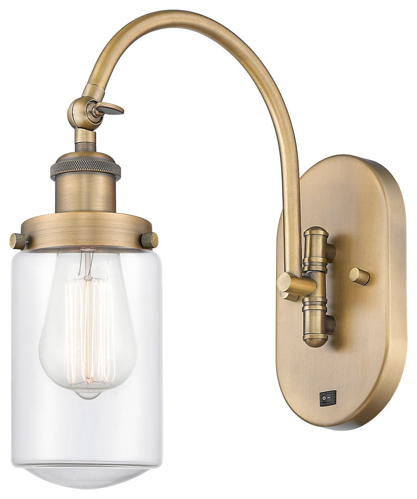 Innovations 918-1W-BB-G312-LED 1-Light Sconce, Brushed Brass