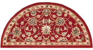 Safavieh Chelsea hk78b Rug, Burgundy/Ivory, 8'0"x8'0" Round