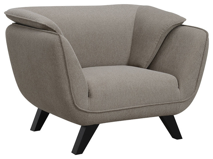 ACME Nayeli Chair, Brown Linen