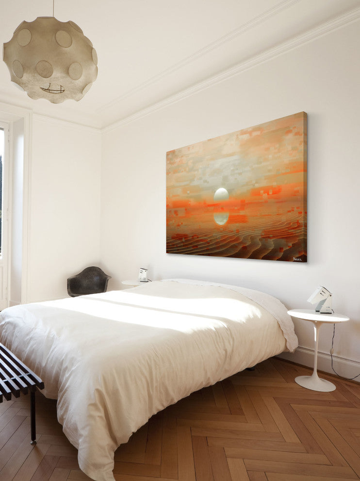 "Smara" Fine Art Canvas Print, 18"x12"