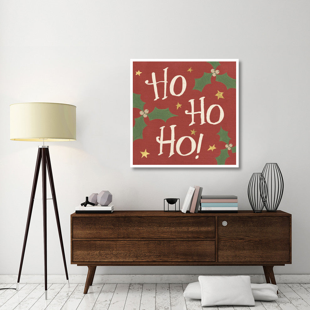 "Vintage St.Nick VI" Digital Paper Print by Anne Tavoletti, 42"x42"