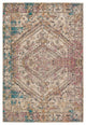 Vibe Armeria Outdoor Medallion Multicolor/Ivory Runner 2'6"X8'