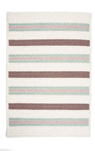 Colonial Mills Allure AL69 Misted Green Stripes Area Rug, Rectangular 5'x8'