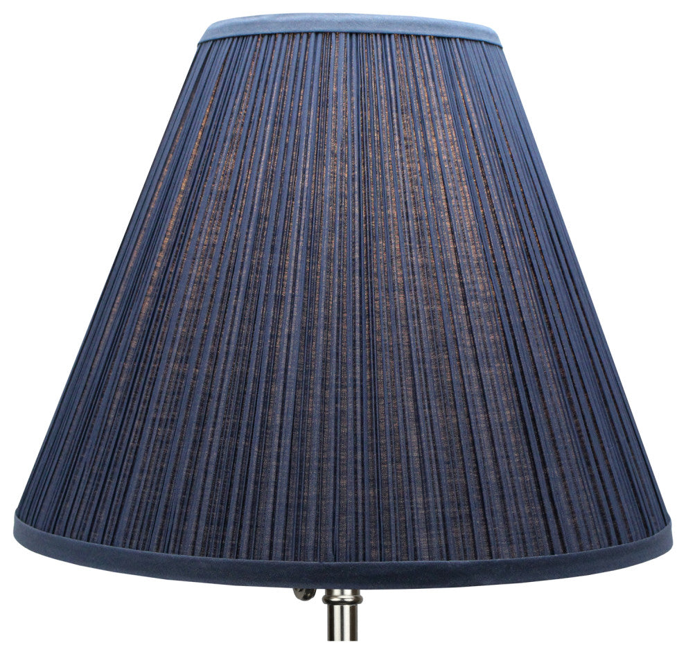 Fenchel Shades 6"x14"x11.5" Spider Attachment Empire Lamp Shade, Pleated Mushroo