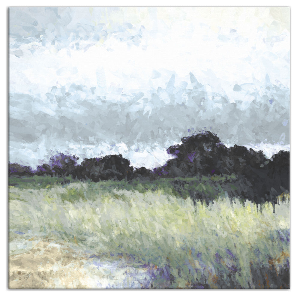Abstract Landscape 24x24 Canvas Wall Art