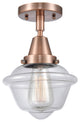 INNOVATIONS LIGHTING 447-1C-AC-G532-LED Small Oxford Flush Mount