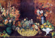 Pierre Auguste Renoir Vase Basket of Flowers and Fruit Wall Decal