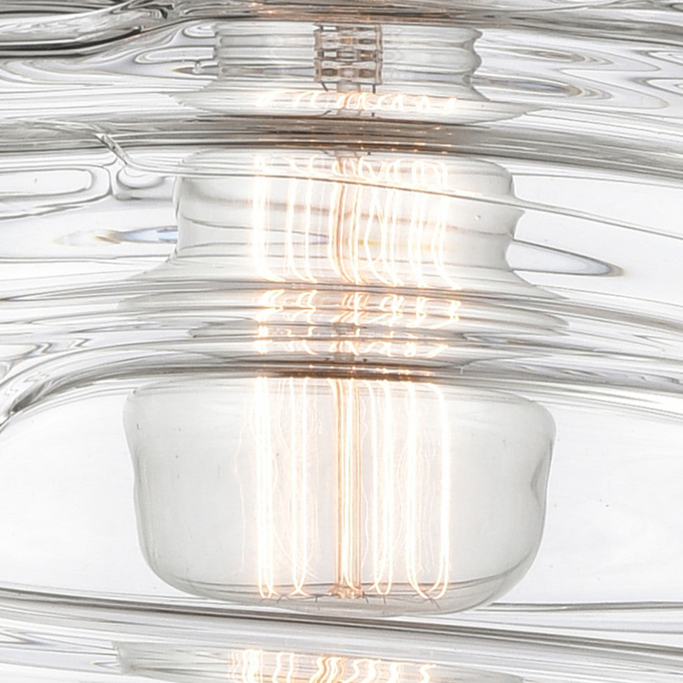 Innovations 516-4I-WPC-G1113-L 4 Light Island Light, White, Polished Chrome