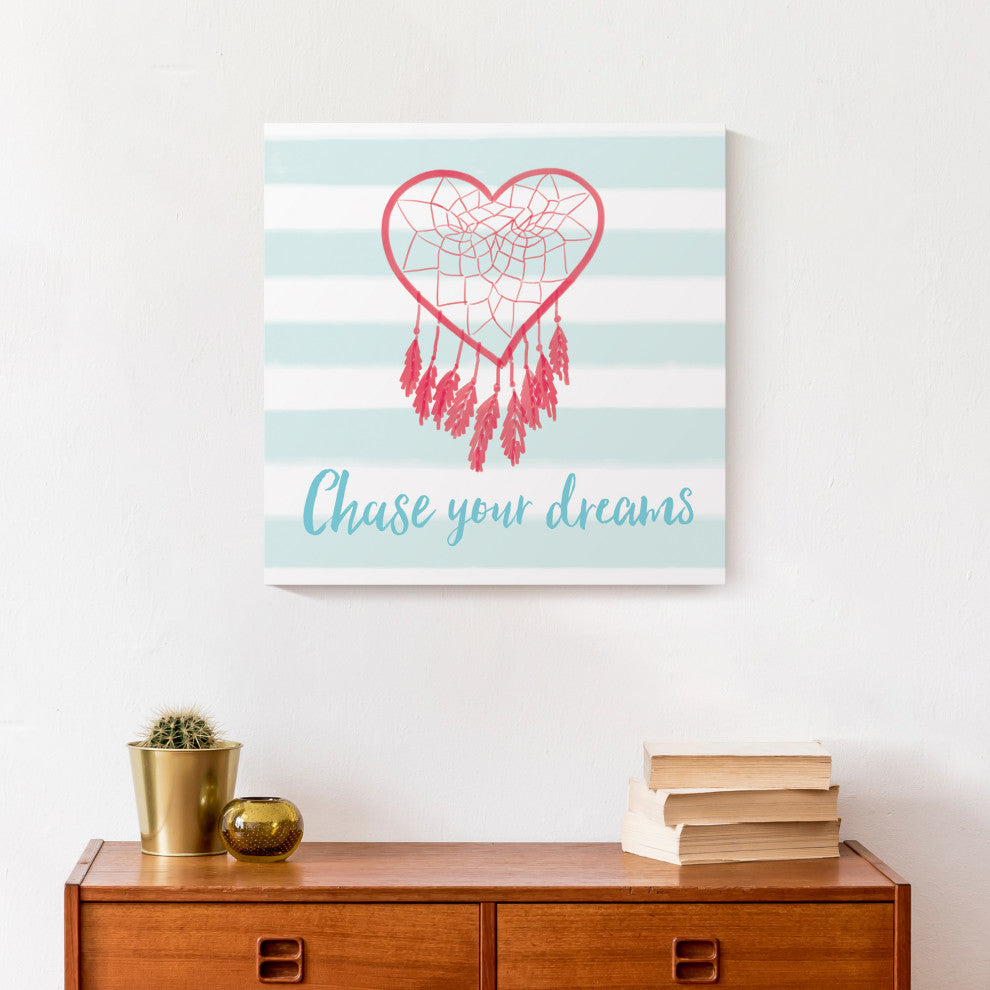 Chase Your Dreams 16x16 Canvas Wall Art