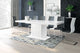 AMIGO Extendable Dining Table with Storage, White