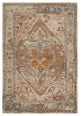 Raisa Handmade Medallion Taupe/ Gold Area Rug 8'X10'
