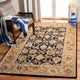 Safavieh Classic Cl758B Black, Gold Area Rug, 4'0" X 6'0"