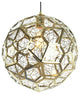 Electroplating Gold Pendant Light