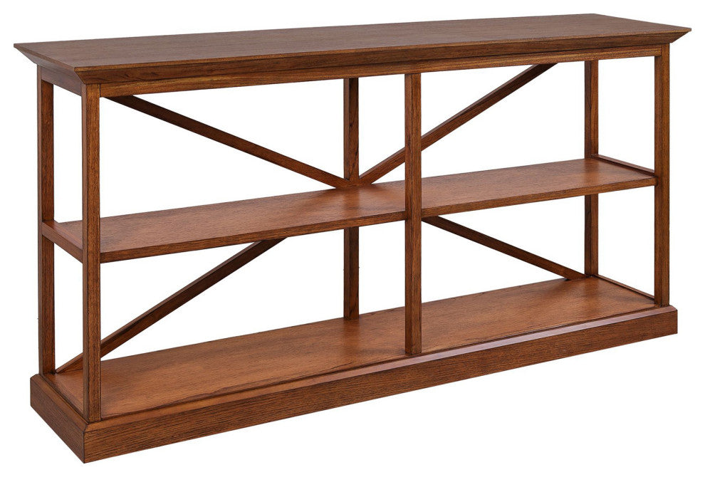 Warm Brown Console Sofa Table