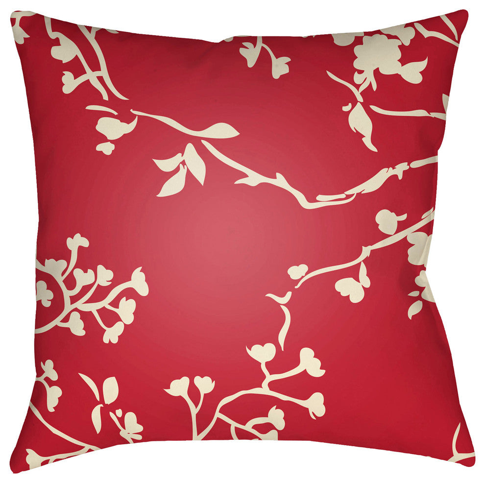 Chinoiserie Floral, 22x22x5 Pillow