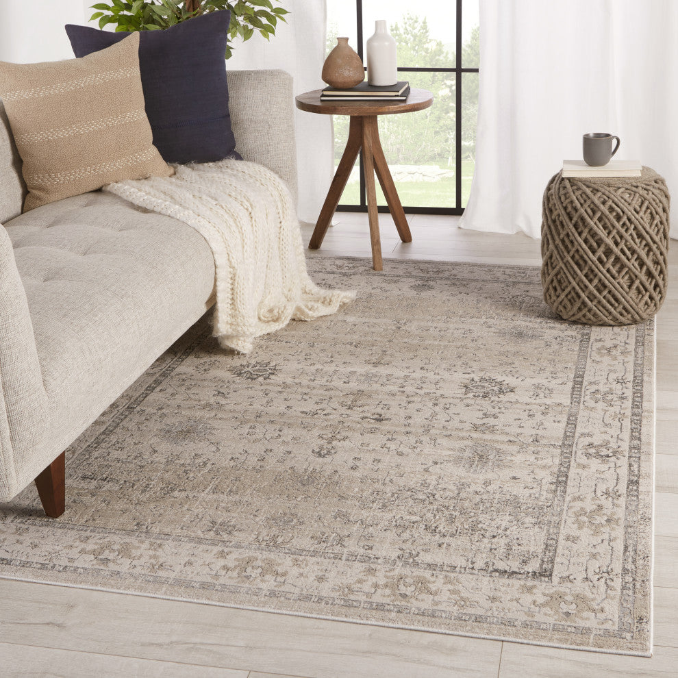 Jaipur Living Fawcett Oriental Gray Area Rug, 11'8"x15'