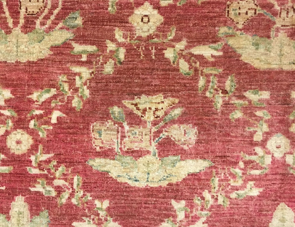 Peshawar Jessica Rose/Gold Rug, 7'11x9'5