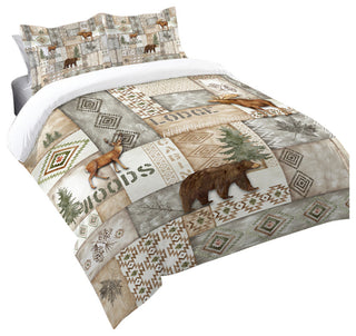 Trail Ridge Gray Twin Comforter
