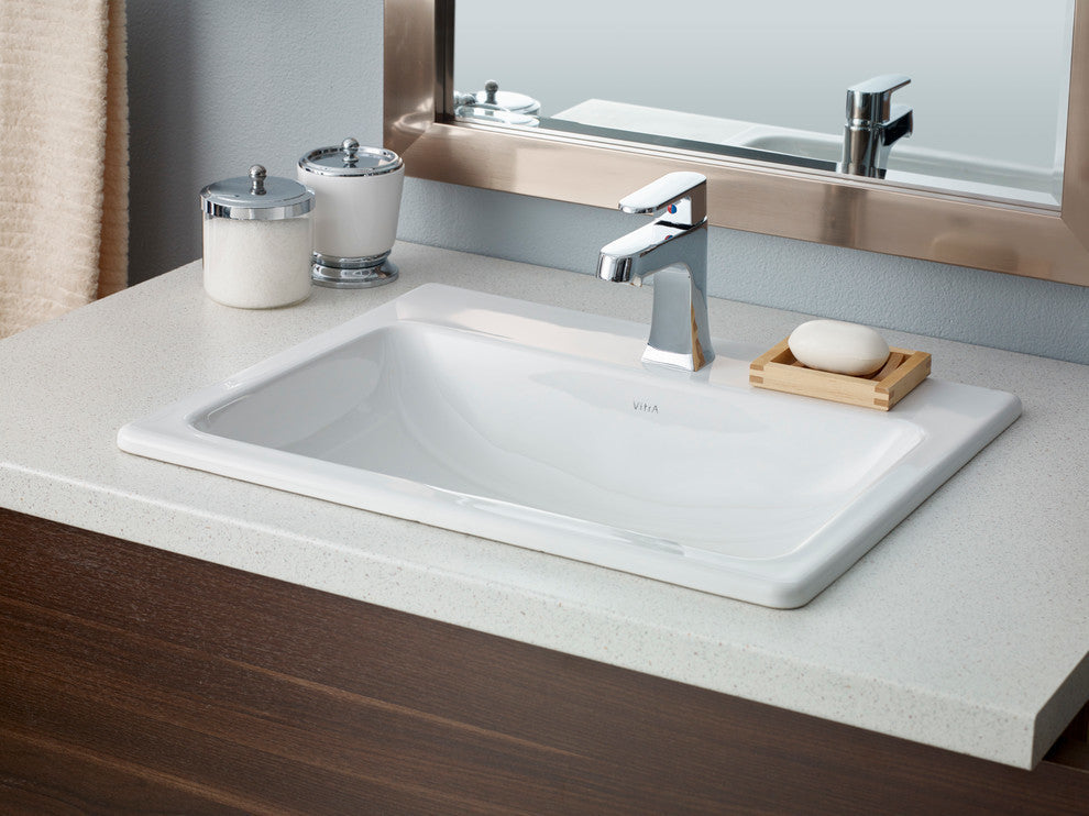 Cheviot Products Manhattan Drop-In Sink, 21 5/8", Single Hole Faucet Drilling