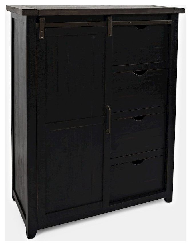 Madison County Rustic Reclaimed Pine Farmhouse Door Chest